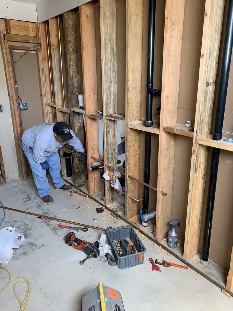 Commercial rough-in plumbing for Water Heater Replacement in Marsh Creek